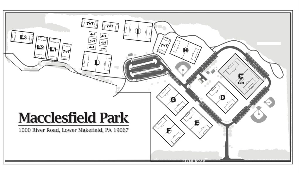 Macclesfield map yardley makefield soccer
