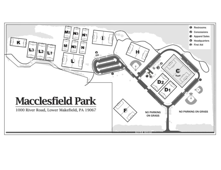 Tournament Map for Macclesfield Yardley Makefield Soccer
